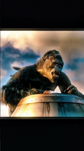 King Kong's Final Stand: Protecting His Fay #shorts