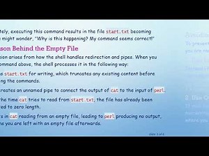 How to Successfully Use Output Redirection Without Losing Your Data in Unix bash and perl