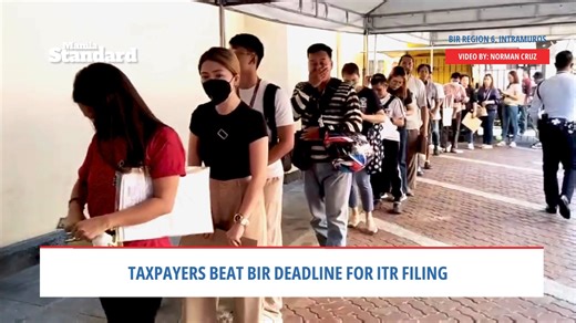 Bureau of Internal Revenue Regional Director Renato Molina oversees the ongoing filing of the Income Tax Returns (at the BIR Region 6 in Intramuros, Manila on Monday, April 15, 2024 – the last day for the filing of the annual ITR. Learn more on manilastandard.net | Manila Standard | Facebook