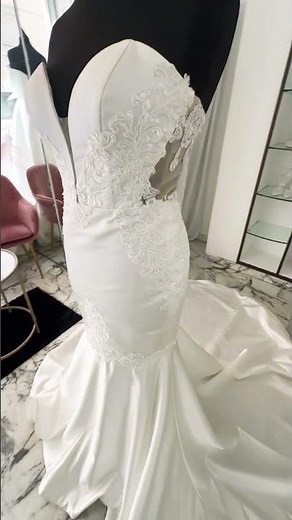 Robe de mariée sirène élégante ✨ Essayage en boutique à Nantes | La Mariée by Anaïs Design