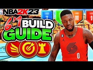 Best Point Guard Build in NBA 2K23 6’1 Build Guide !