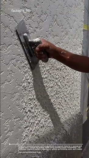 🔥 Incredible Decorative Wall Texture Technique That Looks Premium!