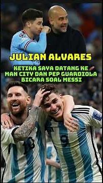 “Pep to Álvarez: ‘Even if I coach Messi for 100 years, nothing will be the same’” #messi #football #