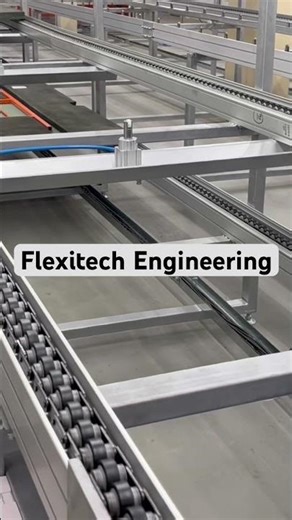 Free flow chain conveyor #conveyor #machine #chainconveyor #assemblyline