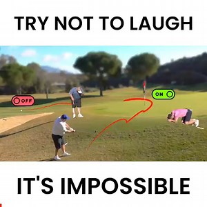 It's impossible not to laugh at this video! its too funny. If you manage to watch it without laughing you deserve a prize. #golfer #golftips #golfclub #golfswing #golfstagram #golfmates #golfersofinstagram #instagolfer #golflife #Golf #golfing #instagram #golfcourse #golfaddict #instagolf #youtube | Golfmates
