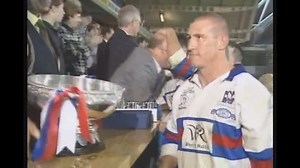 👀 Featherstone Rovers' fans look away! Rewind time to the winning try and celebrations following our 1998 First Division Grand Final win over the Rovers!! Don't miss the first clash of 2024 👉🏻 https://bit.ly/FevChallengeCup | Wakefield Trinity