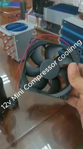 12v DC Mini Compress cooling system DIY