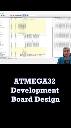 ATmega32 Development Board Design in KiCad | Footprint Assignment, ERC Check & Schematic Design