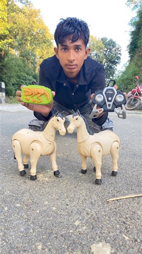 Rc remote control white colour horse ki unboxing🔥