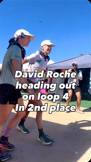 David comes in and out with another efficient aid station stop! We get a few words from David’s Dad about how he thinks the race is going. David left Javelina HQ in 2nd place behind Will Murray. Follow your favorite runners on the YouTube livestream! | Mountain Outpost