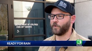 Sacramento utility crews prepare for atmospheric river rain
