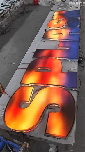 A stunning storefront is necessary to attract more customers #newtechnology#signage #ledlight #signs