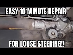 Loose Feel in Steering? 10 Minute Steering Rack Bushing Upgrade Helps To Handle The Corners!!
