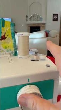 Prep for Threading the bobbin