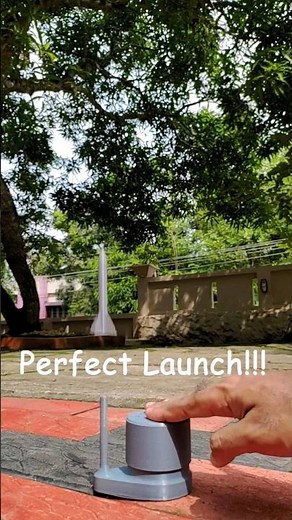 Stomp Rocket Launcher...#scienceproject #3dprintedtoys