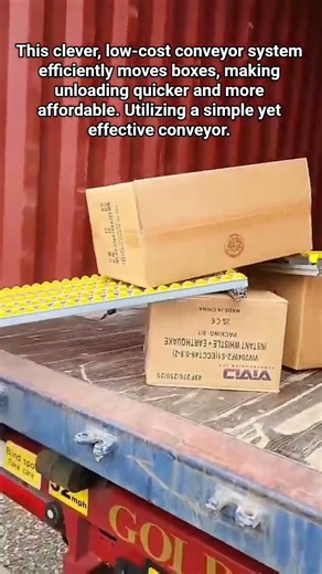 Fast Unloading Conveyor System.