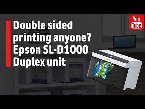 Review of Epson SL-D1000 (D1070) Duplex unit & first print - Paper for Fine Art & Photography