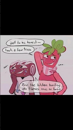 Cosmo And Sprout Bake Squirm a... Oh. 🐛📚 | Dandy's World Comic Dub | #dandysworld #comicdub