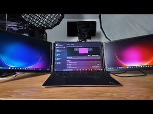 Portable Triple Monitor Setup That Actually WORKS!