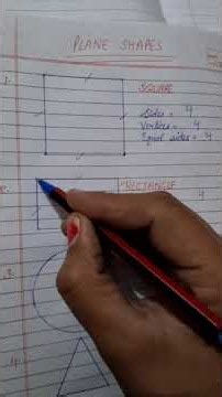 plane shapes #maths #shapes