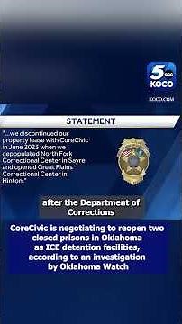 Oklahoma may see new ICE detention facilities in former prisons