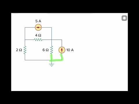 Düğüm Gerilim Yöntemi Örnek Soru 1 (Node Voltage Method Example 1)