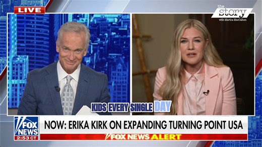 'This is how daddy continues to live on forever' Erika Kirk shares powerful message about carrying on Charlie's legacy through Turning Point USA | The Story with Martha MacCallum