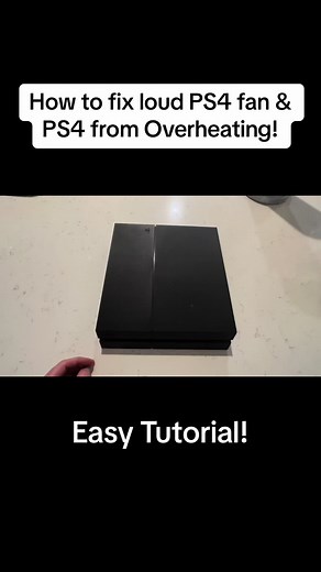 How to fix loud PS4 fan & PS4 from overheating (Easy Tutorial!) #ps4 #playstation4 #playstation #playstationtutorial