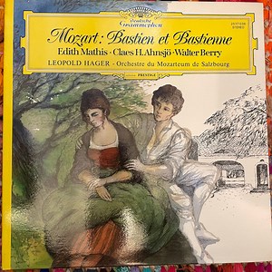 Mozart, Edith Mathis • Claes H. Ahnsjö • Walter Berry, Mozarteum-Orchester Salzburg • Leopold Hager - Bastien Et Bastienne