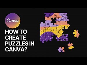 How To Create Puzzles in Canva? 🧩