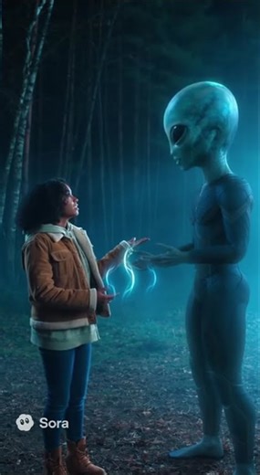 She Met an Alien — And What They Talked About Will Shock You | #viral #viralshorts