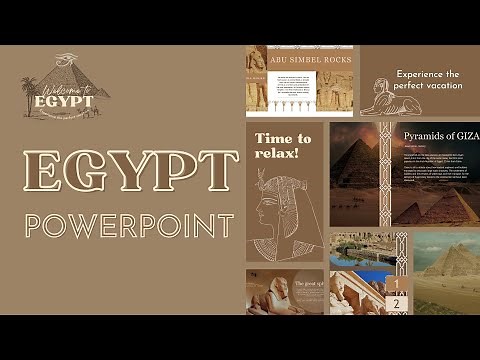 EGYPT powerpoint | TUTORIAL | [FREE TEMPLATE]