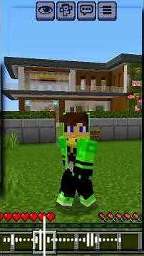 minecraft crafting modern house | minecraft gameplay|