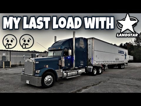 Completing My Last Load With Landstar 😥