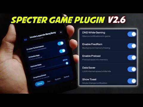 Update Specter Game Plugin v2.6 AX Manager Bosst performa gaming tanpa root