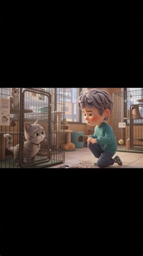 “The Most Embarrassing Day of His Life… Before He Met This Cat 🐱💔 (Part 1)” #shorts #shortvideo