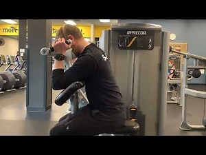 Tricep extension instructional video