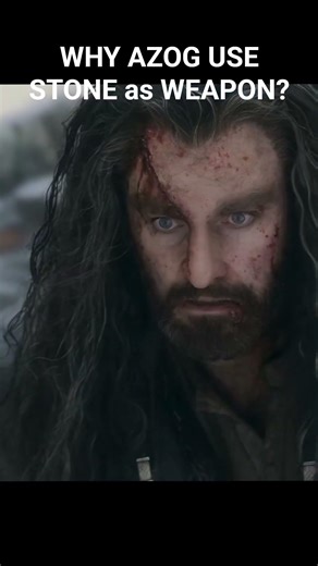 Why azog used Stone block? #hobbit #thorin #thehobbit #viralvideo #fighting #hobbitfans #ice