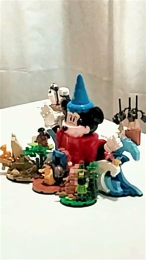 #Lego #Magic of #Disney #Exploded #brickaboom #legosmashing #legodisney #potatocannon