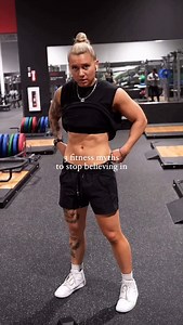 3 fitness myths to stop believing in 👀 myth: * if you aren’t sore after a workout then it wasn’t a good workout truth: * soreness equals muscle damage, not necessarily muscle growth. over time, your body adapts, so you might not get as sore even when you’re getting stronger. myth: * eating carbs at night will make you gain weight truth: * your overall daily intake matters, not the timing of the meals. myth: * fasted cardio burns more fat truth: * it may increase fat utilization during the worko