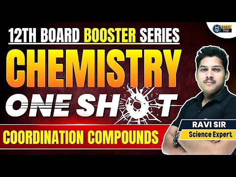 Co ordination compound One Shot | Class 12th Board Chemistry Complete Revision | Chemistry One Shot