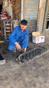 10K views · 1.8K reactions | Truck 6 cylinder engine head checking#engine #truck #mechanic #tipsandtricks #reels #reel | Skills man | Facebook