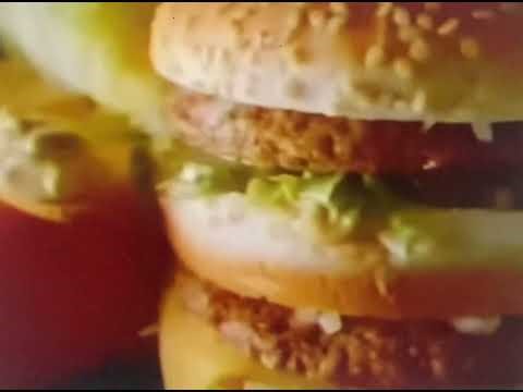 1984 McDonald's Big Mac Classic Fast Food Television Commercial