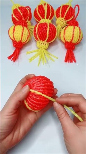 DIY Yarn Lantern Tutorial | Easy Decoration Craft