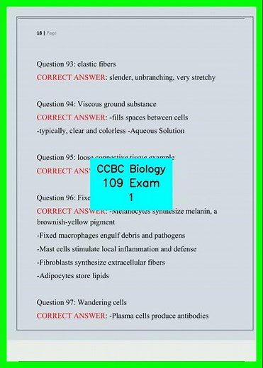 #learnexams CCBC Biology 109 Exam 1 video