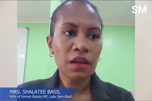 252K views · 7.5K reactions |  Mrs. Shalatee Basil, Wife Of Late Sam Basil Expressing Ill Treatment She Continues To Face From The Current Bulolo Mp, Hon Sam Basil Jnr Since The Passing Of Her Husband | Shemila Maiyoi | Facebook