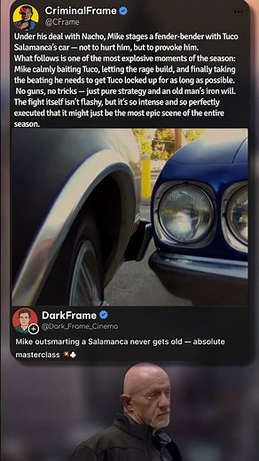 Why This Mike vs Tuco Moment Is One of the Smartest Crime Drama Scenes Ever #bettercallsaul