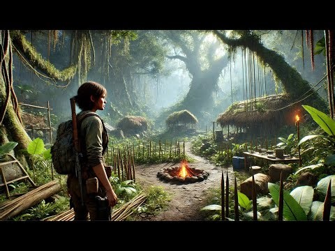 The Jungle Swallowed Their Camp — Human Cleared Paths, Lit Fires, and Built Huts | HFY Story