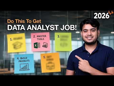 Do This To Get FIRST DATA ANALYST JOB!