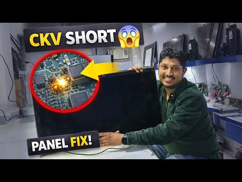 CKV Track Short 😱 | LED TV Panel Repair Step-by-Step ✅ | LED Repairing Course | Refix India